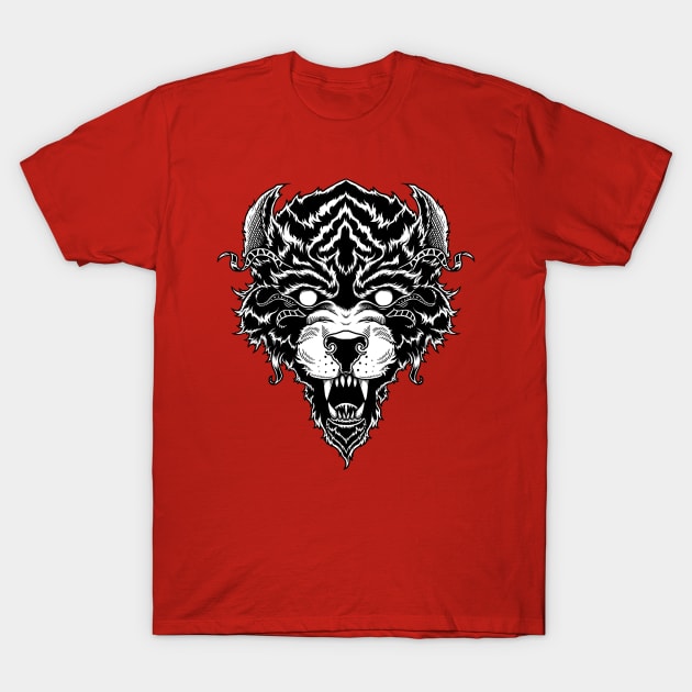 Wolf T-Shirt by Deltizzle